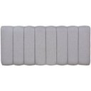 Ver imagem 1 de Cabeceira Cama Box Painel Queen 160 cm Dubai W01 Linho Cinza Escuro - Lyam Decor