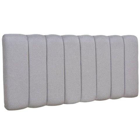 Cabeceira Cama Box Painel Queen 160 Cm Dubai W01 Linho Cinza Escuro - Lyam Decor