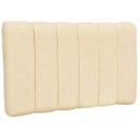 Ver imagem 4 de Cabeceira Cama Box Painel Solteiro 100 cm Dubai W01 Suede Bege - Lyam Decor