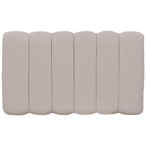 Cabeceira Cama Box Painel Solteiro 100 cm Dubai W01 Linho Bege - Lyam Decor