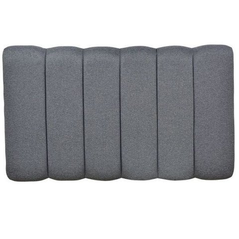 Cabeceira Cama Box Painel Solteiro 100 cm Dubai W01 Linho Chumbo - Lyam Decor