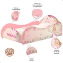 Ver imagem 3 de Cama Infantil Princesa Rosa com Colchão - Rosa