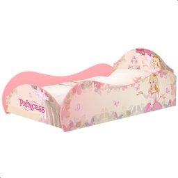 Cama Infantil Princesa Rosa com Colchão - Rosa - 5