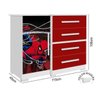 Quarto Infantil Homem Aranha - Vermelho - 3