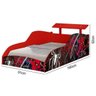 Quarto Infantil Homem Aranha - Vermelho - 2
