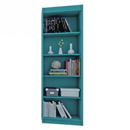 Estante para Livros 4 Prateleiras Sapiranga Clássico Atualle Móveis - 2