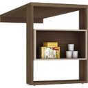Ver imagem 2 de Bancada Gourmet Escrivaninha Mesa para Computador Henn - Marron