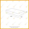Colchão de Espuma D20 Gazin Supreme Solteiro 78cm - 2