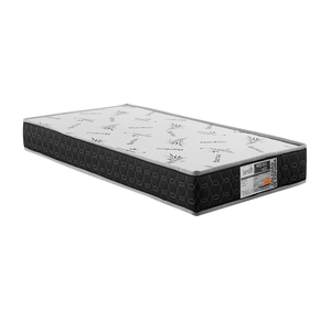 Colchão Solteiro Espuma D33 188x88 com 12cm Altura- Preto