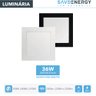 Luminária Painel Plafon Led Embutir 40x40 36W 4000K Save Energy - 2