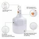 Ver imagem 2 de Lâmpada Led Emergência Recarregável Usb Bivolt 60w Ledblue:127/220v/branca-frio