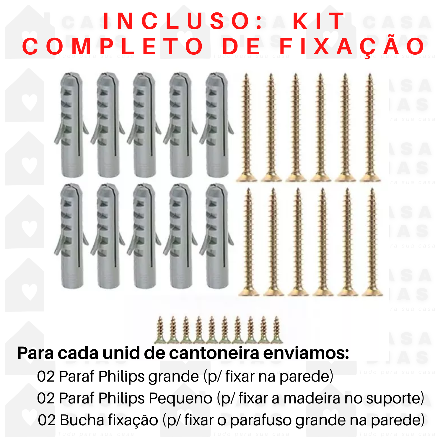 Suporte Mão Francesa Cantoneira Prateleira 50cm Kit 12 Unidades - 6