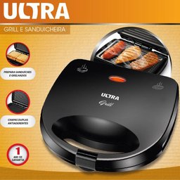 Misteira Ultra Fast Grill e Sandwich S-13 127v - 4