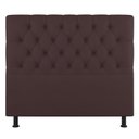Ver imagem 3 de Cabeceira Cama Box Casal Nice 140cm Suede Marrom - Desk Design