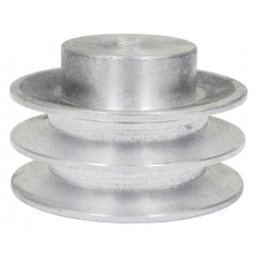 Polia Alumínio 70mm 2 Canais Perfil A - Vonder - 1