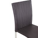 Ver imagem 4 de Cadeira de Alumínio para Mesa de Jantar Trama Original