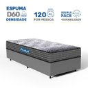 Ver imagem 2 de Cama Box com Colchão de Espuma D60 Double Face Guarda Costas Comfort Force Probel Solteiro 88cm