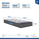 Ver imagem 4 de Cama Box com Colchão de Espuma D60 Double Face Guarda Costas Comfort Force Probel Solteiro 88cm