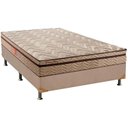 Ver imagem 1 de Cama Box Casal: Colchão Molas Paropas MasterPocket Ensacadas Marcelly Ibiza + Base CRC Suede Bege(13
