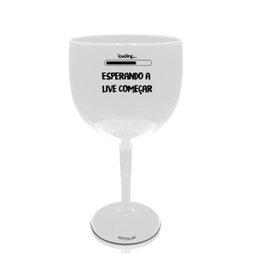 Kit 4 Taças Gin Branca Personalizadas Criativas Para Live - 1 Kit 4 Taças Gin Branca Personalizadas Criativas Para Live - 1