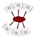 Ver imagem 2 de 6 Taças Gin Com Base Vermelha Para Live - Tema Cerveja