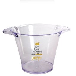 Balde de Gelo para Dia dos Pais com Cerveja - 2