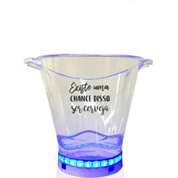 Balde de Gelo Com Led Para Live - Tema Cerveja - 2