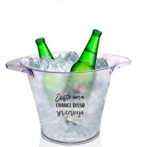 Balde de Gelo Para Live - Tema Cerveja