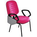 Ver imagem 2 de Cadeira Universitária Diretor Gomada Linha Blenda Rosa