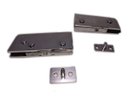 Ver imagem 1 de Kit dobradiças para porta de vidro pivotante blindex - sistema invertido