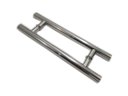 Ver imagem 1 de Puxador Inox H (45x30)cm Cromado para Porta Blindex Portão