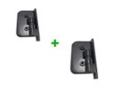 Ver imagem 3 de 2 Dobradiças Automática Para Box De Banheiro 1114 - Preta