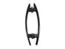 Ver imagem 5 de Puxador Curvo Para Porta Blindex 30x20 Cm - Preto