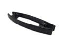 Ver imagem 1 de Puxador Curvo Para Porta Blindex 30x20 Cm - Preto