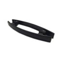 Ver imagem 4 de Puxador Curvo Para Porta Blindex 30x20 Cm - Preto