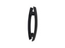 Ver imagem 2 de Puxador Curvo Para Porta Blindex 30x20 Cm - Preto