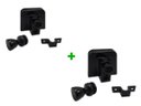 Ver imagem 4 de Kit Instalação - Janela De Correr 4 Folhas de Vidro - Preto