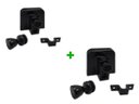 Ver imagem 1 de Kit Instalação - Janela De Correr 4 Folhas de Vidro - Preto