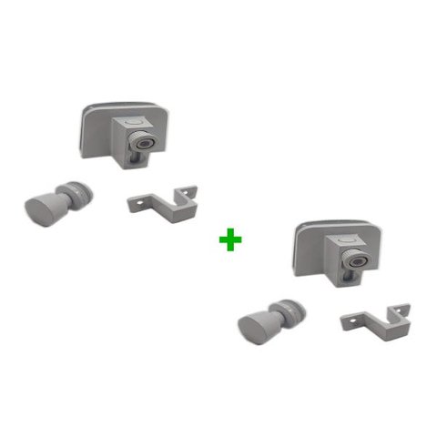 Kit Instalação - Janela De Correr 4 Folhas de Vidro - Branco