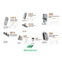 Ver imagem 2 de Kit Porta Dupla Em Vidro Temperado Blindex - Completo