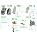 Ver imagem 2 de Kit Instalação De Porta Dupla De Vidro Temperado - Tradicional