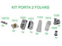 Ver imagem 4 de Kit Instalação De Porta Dupla De Vidro Temperado - Tradicional