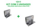 Ver imagem 4 de 1011- Dobradiça lateral para união de vidro alvenária - 2 unidades