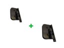 Ver imagem 4 de 2 Dobradiças Automática Para Box De Banheiro 1114 - Bronze