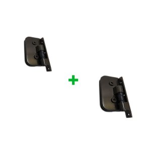 2 Dobradiças Automática Para Box De Banheiro 1114 - Bronze