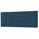 Ver imagem 1 de Cabeceira Painel Casal 1,40m Berlim Suede Azul Marinho