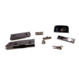 Kit ferragens para porta pivotante de vidro Blindex - Tradicional - 4