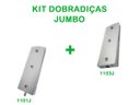 Ver imagem 6 de Kit com dobradiças jumbo para porta de vidro pivotante