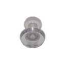 Ver imagem 2 de Puxador redondo mini de resina transparente para porta
