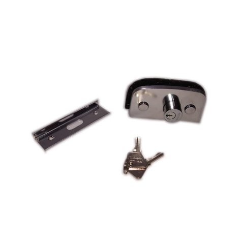 Fechadura + Contra Fechadura 1520 V/a Para Vidro Temperado